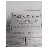 5 TIMES BIDï¿½ 7.62ï¿½39 20pk