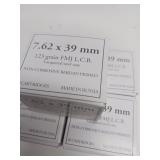 5TIMES BID Five Boxes of 7.62x39mm Ammunition