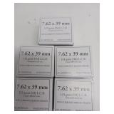 5 TIMES BIDï¿½ 7.62ï¿½39 20pk