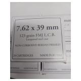 5 TIMES BIDï¿½ 7.62ï¿½39 20pk