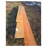 6x bidfWooden Header Boards