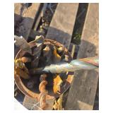 Drill Bits in Metal Container