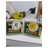 2 TIMES BID Two Boxes Remington 22LR HP Ammo