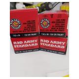 4TIMES BID Four Boxes of Red Army Standard Ammo