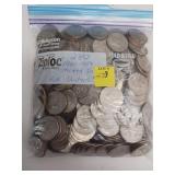 Bag of 280 1980-1989 Half Dollars