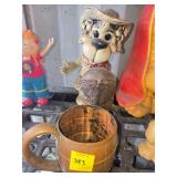 Cowboy-Themed Coin Bank