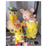 Figurine Coin Banks Set