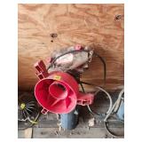 Electric Motor with Red Attachment