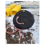 Hose Reel With Attached Hose