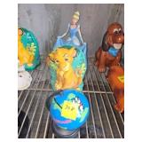 Disney and Sanrio Coin Banks