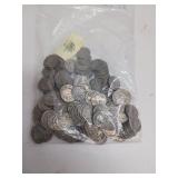 Bag of 140 Buffalo Nickels