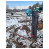 Electric Crane on Metal Stand