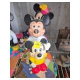 Disney Character Coin Banks and Book