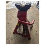 Red Steel Jack Stand