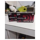 2 TIMES BID Two Boxes Federal .223 Rem Ammunition