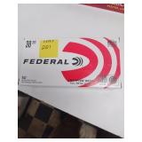 Federal 38 SPL 50 Rounds Ammo