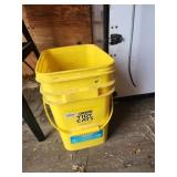 2 Nail Guns in Plastic bucket