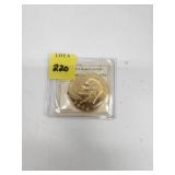 American Mint Gold-Tone Coin