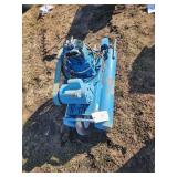 Blue Industrial Air Compressor