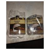 2 X BID Two American Hunter Collectible Flasks