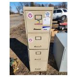 Four-Drawer Metal Filing Cabinet