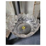 Clear Glass Decorative Bowl
