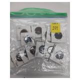 Bag of Encased Indian Pennies