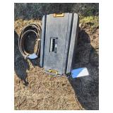 Black Toolbox with dividers Included