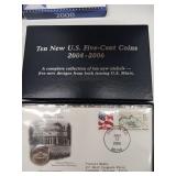 US Five-Cent Coins Collection 2004-2006