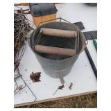 Metal Mop Ringer Bucket with Rollers