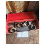 Pipe Threading Tool Set in Red Case