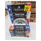 2 x BID Federal Target Load Shotgun Shells