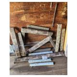 Wooden and Metal Strips