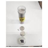 Roll of Canadian 5-Cent Coins