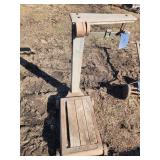 Vintage Industrial Platform Scale