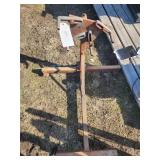 Metal Engine Stand with Rust