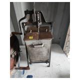 Metal Hand-Crank Butter Churn