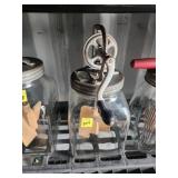 Vintage Glass Butter Churn