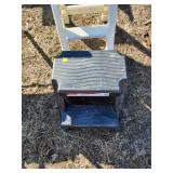 Two-Step Plastic Utility Step Stool