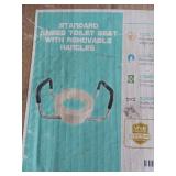 Raised Toilet Seat With Handles