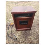 Wooden Electric Heater Unit