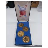 Four Bicentennial Medals