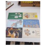 6 X BID Six United States Uncirculated Coin Sets