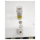 Canadian 5 Cent Coins with Capsules