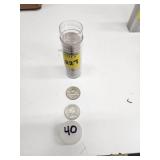 Roll of Canadian coins with Capsule