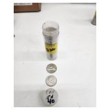 Roll of Canadian coins