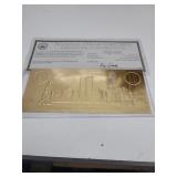22KT Gold Leaf WTC Commemorative