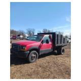 1999 Ford F350 Super Duty Dump Truck
