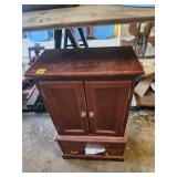 Wooden Cabinet With Storage