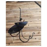 Metal shepherd's hook